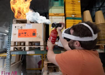 Formation incendie en réalité augmentée : l’extincteur n’est que le début