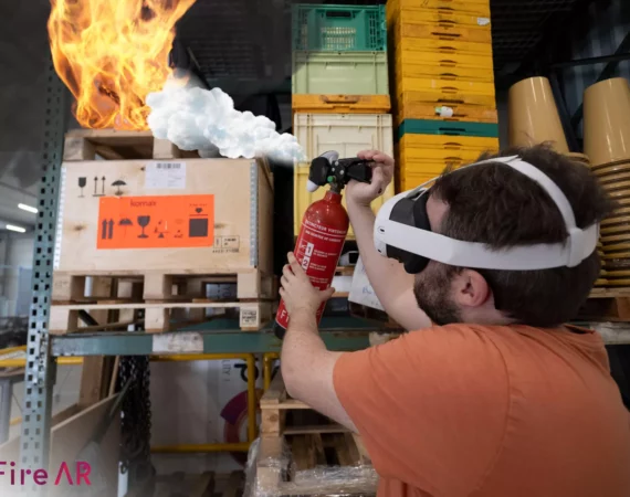 Formation incendie en réalité augmentée : l’extincteur n’est que le début