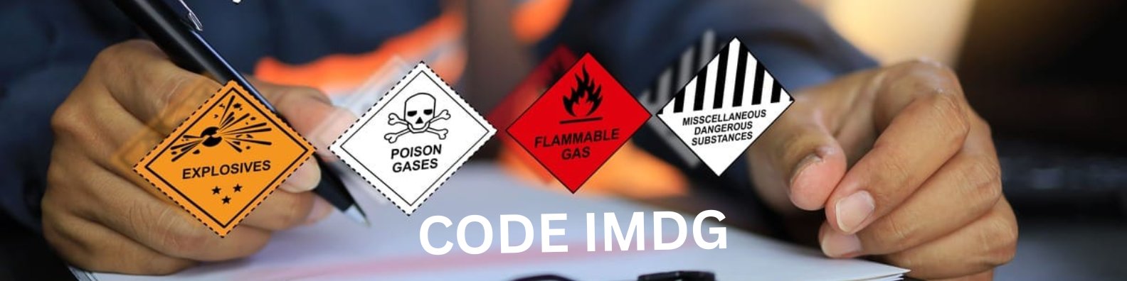 Code IMDG : étiquettes de danger des marchandises dangereuses transportées par mer